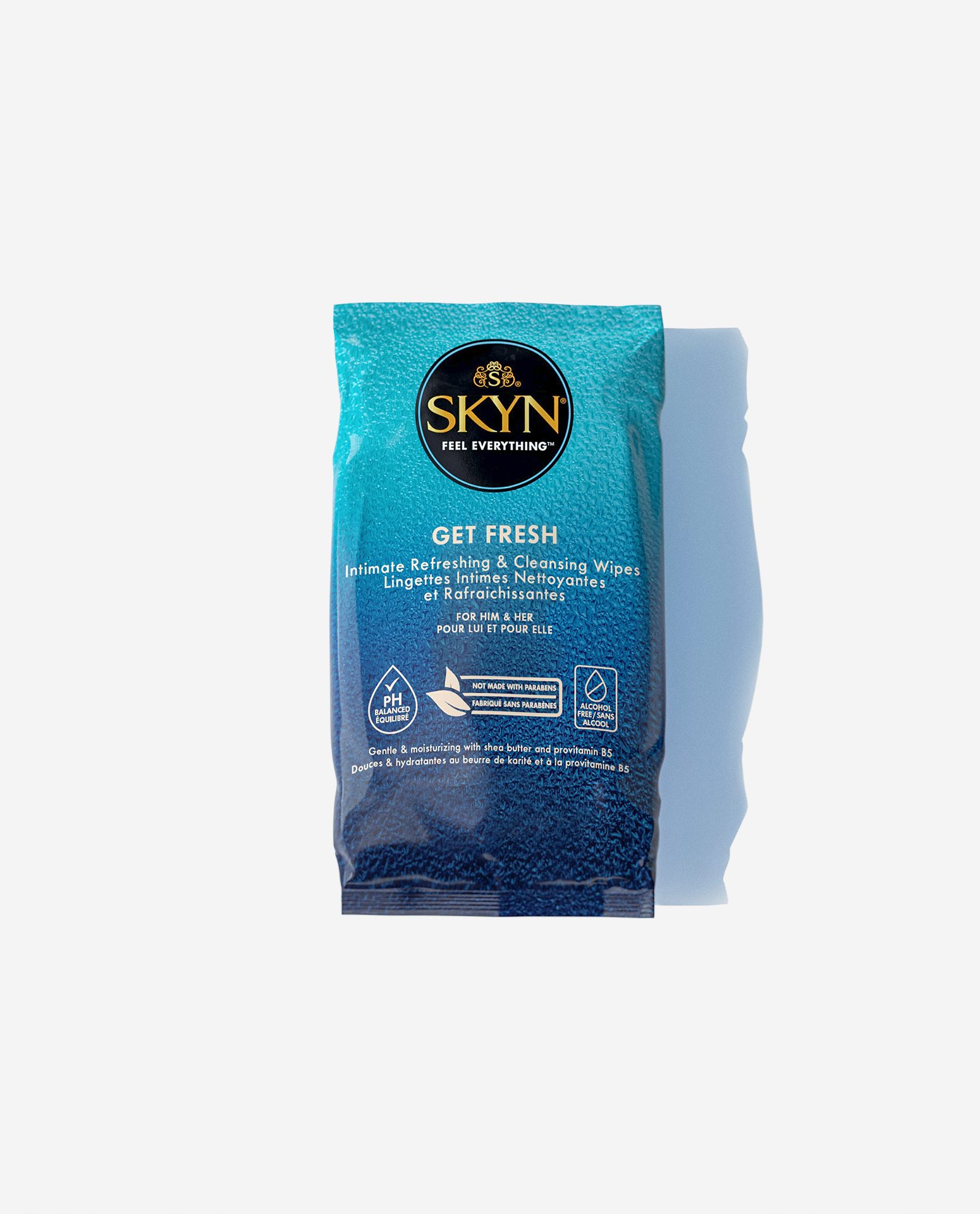 SKYN Get Fresh Wipes — Packshot