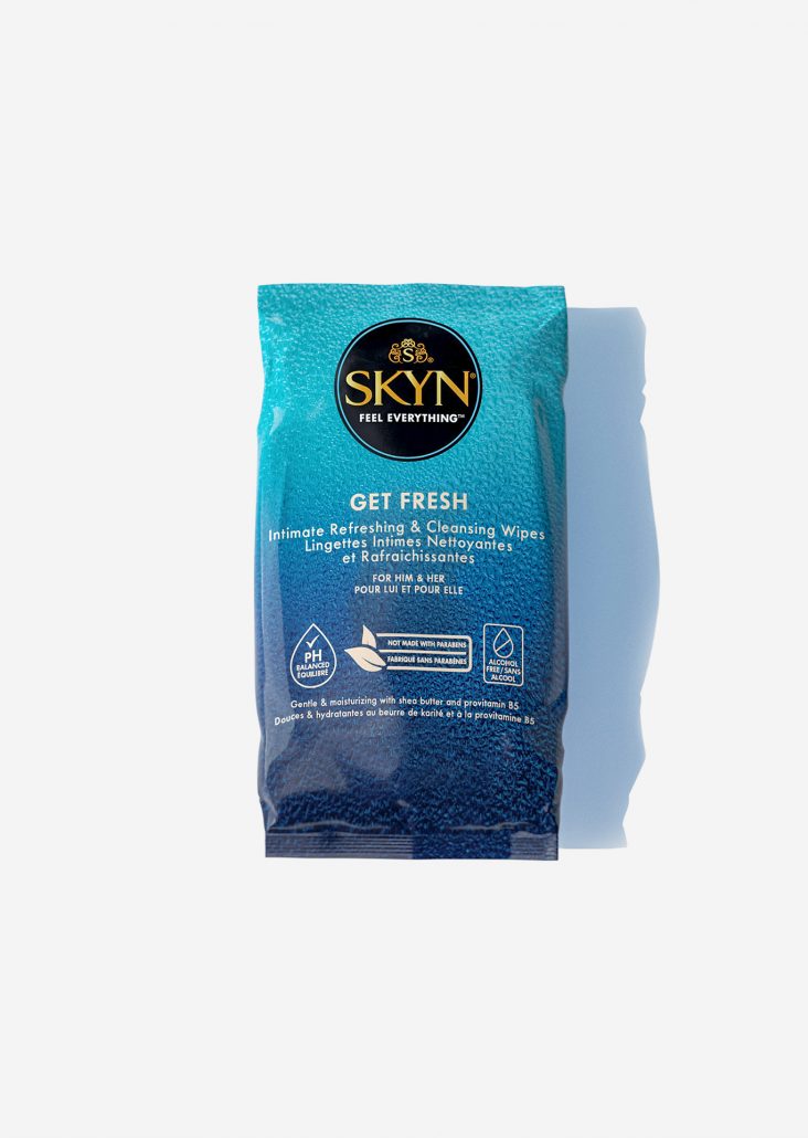 SKYN Get Fresh Wipes — Packshot